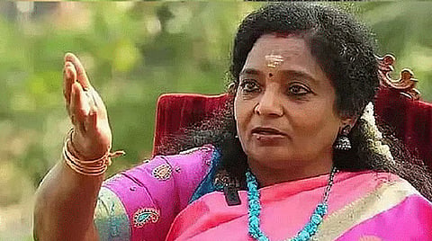  பா.ஜ.க. முன்னாள் மாநில தலைவர் தமிழிசை சவுந்தரராஜன் 