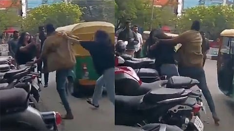 வாடகை பிரச்சினை: ஆட்டோ டிரைவர் - பெண் பயணிகள் மோதல் - வைரல் வீடியோ

