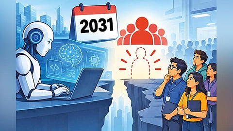 செயற்கை நுண்ணறிவு துறையில் 2031-ல் 2.29 லட்சம் பணியாளர்கள் பற்றாக்குறை