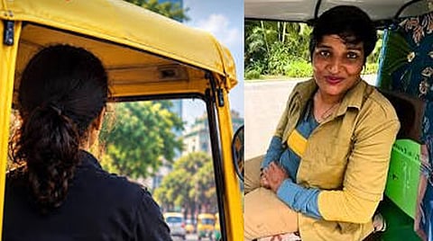 தாயை பராமரிப்பதற்காக ஐ.டி. வேலையை உதறிவிட்டு ஆட்டோ ஓட்டும் இளம்பெண்: குவியும் பாராட்டு
