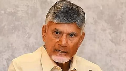 ஆந்திர மாநில முதல்-மந்திரி சந்திரபாபு நாயுடு.