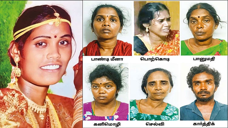 புதுக்கோட்டையில் 6 மாத கர்ப்பிணி கொடூரக்கொலை: நாத்தனார்கள், மாமியார் உள்பட 6 பேர் கைது