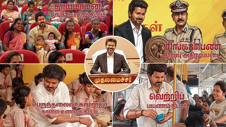 ‘நான்கே மாதங்களில் நனிசிறக்கும் நான்கு திட்டங்கள்’ - முதல்-அமைச்சர் விஜய் பதிவு