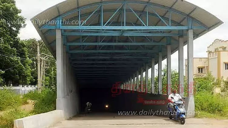 சென்னை ரெயில்வே கோட்டத்தில் 16 சுரங்கப்பாதை அமைக்கும் பணிகள் நிறைவு