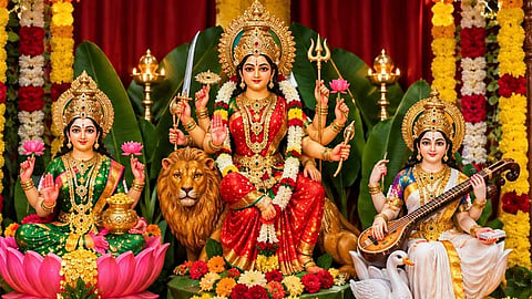 அம்பிகையின் பராக்கிரமத்தை போற்றும் நவராத்திரி விழா