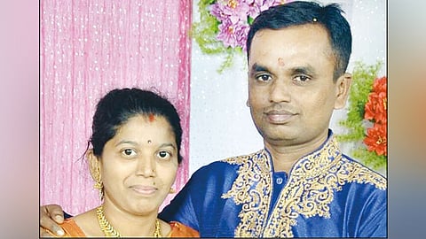 குழந்தை இல்லாததை காரணம் காட்டி மனைவியை கழுத்தை நெரித்து கொன்ற வக்கீல் கைது