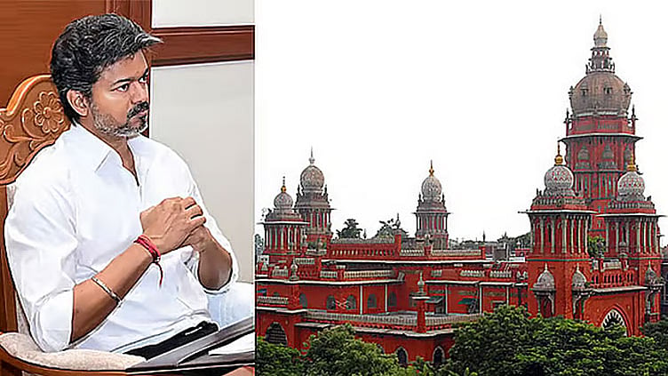 பெரம்பூரில் வெற்றி பெற்றதை எதிர்த்த வழக்கு; முதல்-அமைச்சர் விஜய் தாக்கல் செய்த மனு மீது 14-ந்தேதி தீர்ப்பு