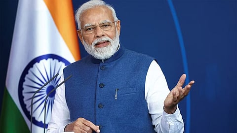 இணைய மோசடி, ‘டீப்பேக்’ அச்சுறுத் தலை ஒழிக்க சர்வதேச வழிமுறை - உலக நாடுகளுக்கு பிரதமர் மோடி அழைப்பு