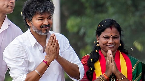 இடைத்தேர்தல் வெற்றி: அவதூறு பேசிய மிருக குண பேச்சுக்கு மக்கள் தகுந்த பதிலடி - முதல்-அமைச்சர் விஜய்

