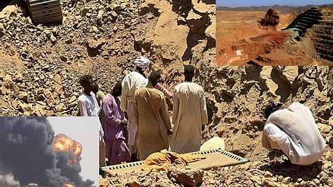 சூடானில் தங்கச்சுரங்கம் மீது  வான்வழி தாக்குதல் - 72 பேர் பலி

