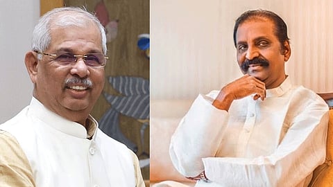 
உங்கள் பண்பாடு இன்னும் என் நெஞ்சில் ஈரமாக இருக்கிறது: கவர்னர் அர்லேகருக்கு வைரமுத்து வாழ்த்து