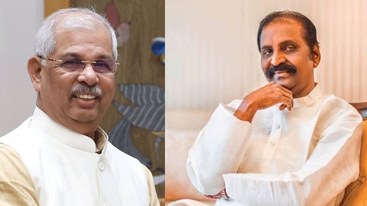 உங்கள் பண்பாடு இன்னும் என் நெஞ்சில் ஈரமாக இருக்கிறது: கவர்னர் அர்லேகருக்கு வைரமுத்து வாழ்த்து