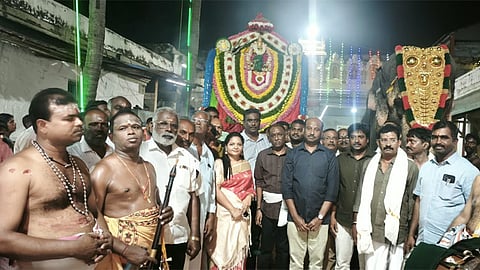 கன்னியாகுமரி பகவதி அம்மன் கோவிலில் நவராத்திரி விழா, வாகன பவனி