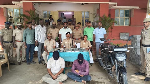 நாமக்கல்லில் எடிஎம்களில் தொடர் கொள்ளை; வடமாநிலத்தை சேர்ந்த 2 பேர் கைது

