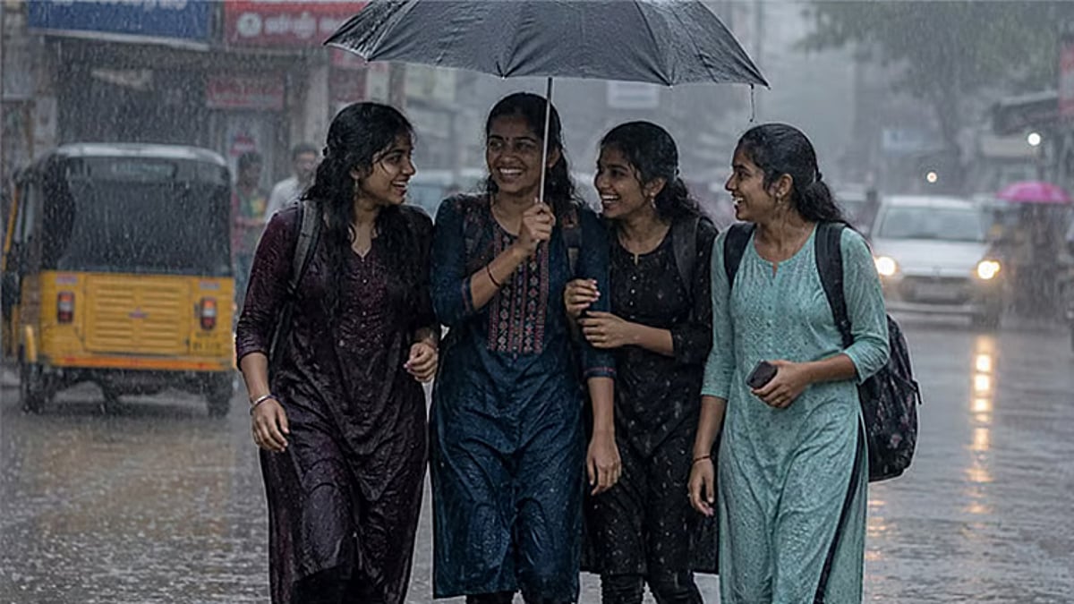 வடகிழக்கு பருவமழை நாளை தொடக்கம்... 6 மாவட்டங்களில் இன்று கனமழைக்கு வாய்ப்பு