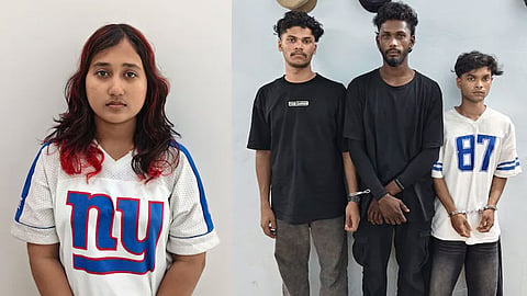 போதை கடத்தல் பெண் உட்பட 4 பேர் கைது