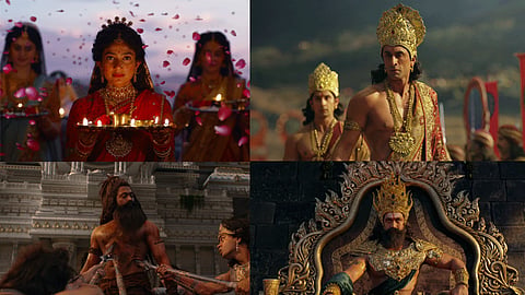 
ரன்பீர் கபூர், யாஷ் நடித்த ‘ராமாயணா’ படத்தின் புதிய டிரெய்லர் வெளியீடு
