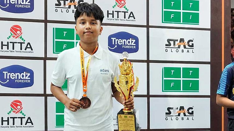 தேசிய டேபிள் டென்னிஸ்: வெண்கலம் வென்ற 13 வயது திவிஜா... இந்திய தரவரிசையில் முதலிடம்