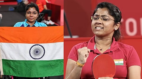 ஆசிய பாரா டேபிள் டென்னிஸ்; ஜோர்டான் வீராங்கனையை வீழ்த்திய பவினா பட்டேல்
