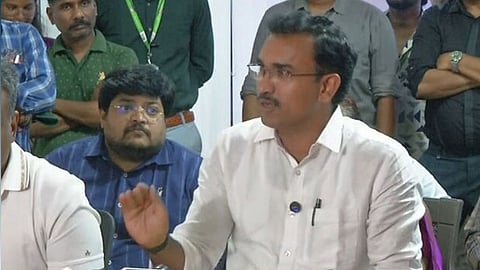 
கடந்த ஆட்சியுடன் ஒப்பிடும்போது, நான்கு மாதங்களில் அதிக பணிகள்:  அமைச்சர் அருண்ராஜ் பேட்டி
