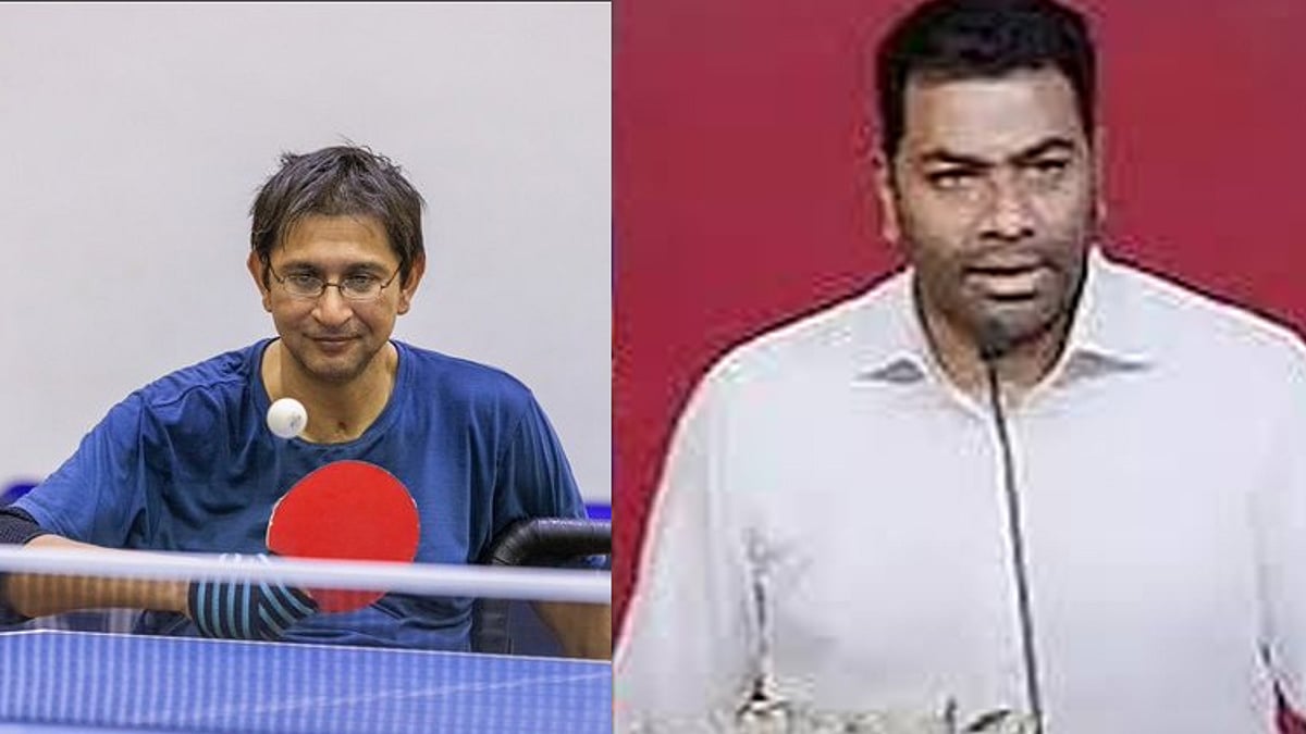 டேபிள் டென்னிஸில் வெண்கலம் வென்ற தமிழக வீரர் ஜே.டி. மதனுக்கு ஆதவ் அர்ஜுனா வாழ்த்து