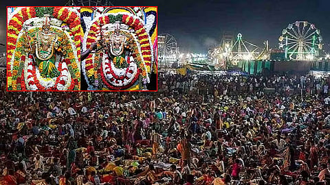 குலசேகரன்பட்டினம் தசரா திருவிழா: முத்தாரம்மன் கோவிலில் இன்று சூரசம்ஹாரம்
