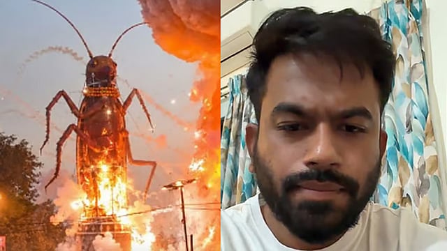 ‘இலவச விளம்பரத்திற்கு நன்றி..’ - கரப்பான்பூச்சி உருவபொம்மை எரிப்பு குறித்து அபிஜீத் திப்கே கருத்து