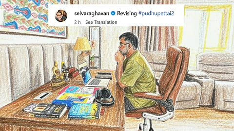 புதுப்பேட்டை 2 படத்திற்கான கதையை திருத்தி ரிவைஸ் செய்து வருவதாக இயக்குநர் செல்வராகவன் பதிவு