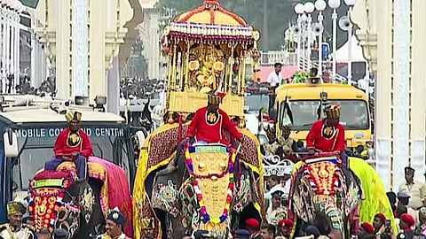 மைசூரு தசரா விழா, ஜம்மு சவாரி ஊர்வலம்