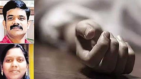 குடும்ப தகராறில் மனைவி மாமியார் கொலை