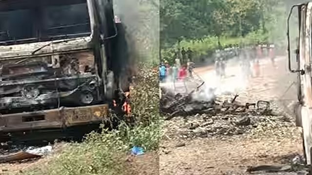 ஆந்திராவில் சாலைப் பணிக்காக வைக்கப்பட்ட வெடி: பள்ளி ஆசிரியர் உள்பட 5 பேர் பலி