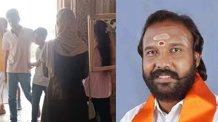 ஸ்ரீரங்கம் ரங்கநாதர் கோவிலில் பர்தா அணிந்த பெண்! - விசாரணை நடத்த இந்து தமிழர் கட்சி வலியுறுத்தல்