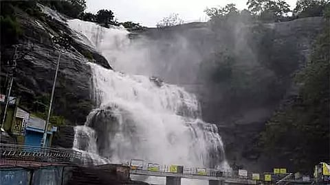 தொடர் மழை: குற்றாலத்தில் அனைத்து அருவிகளிலும் பொதுமக்கள் குளிக்க தடை