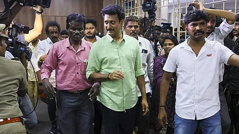 ஜாமீன்கோரி சென்னை ஊழல் தடுப்பு சிறப்பு நீதிமன்றத்தில் அன்பில் மகேஷ் மனுத்தாக்கல் 