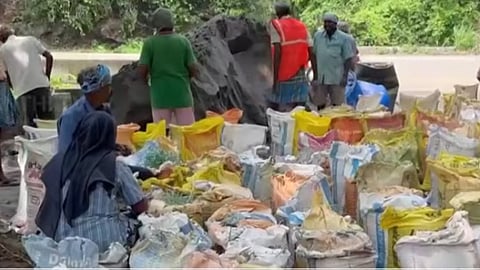 நிலச்சரிவு சீரமைப்பு பணி தீவிரம்