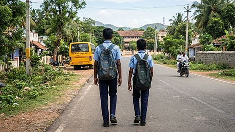 
ஈரோடு:  காணாமல் போன 2 மாணவர்கள் 10 மணி நேரத்தில் மீட்பு
