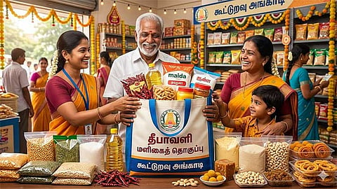 தீபாவளி மளிகைத் தொகுப்பு: இன்று விற்பனை தொடங்குகிறது