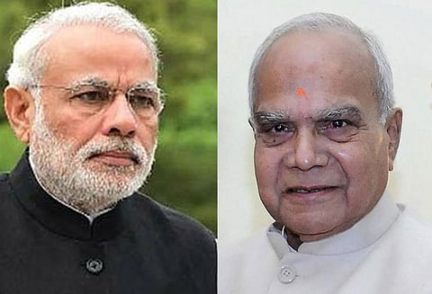 பிரதமர் மோடியுடன் கவர்னர் புரோகித் சந்திப்பு