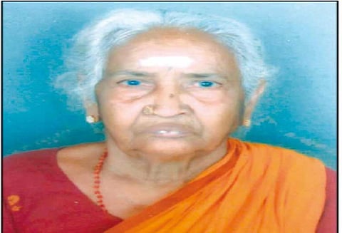 ஜெயங்கொண்டத்தில் இறந்த மூதாட்டியின் உடல் தானம்