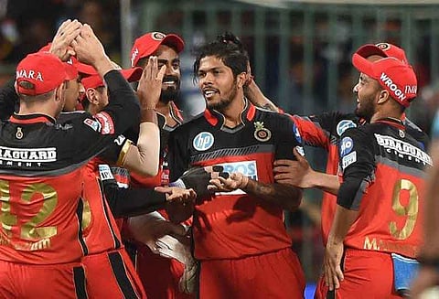 ஐபிஎல்: பெங்களூரு அணிக்கு 156 ரன்களை வெற்றி இலக்காக நிர்ணையித்தது கிங்ஸ் லெவன் பஞ்சாப்