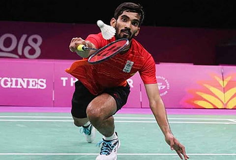 காமன்வெல்த் ஆடவர் ஒற்றையர் பேட்மிண்டன்; ஸ்ரீகாந்த் கிடாம்பி வெள்ளி பதக்கம் வென்றார்