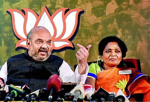 தென் இந்தியாவில் தாமரை மலர கர்நாடகாவே ‘கேட்வே’ அமித்ஷா சொல்கிறார்