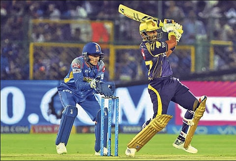 ஐ.பி.எல். கிரிக்கெட்: ராஜஸ்தானை வீழ்த்தி கொல்கத்தா அணி 3-வது வெற்றி