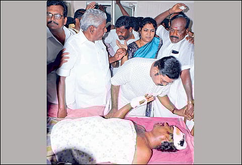 குற்றவாளிகளை கைது செய்யாவிட்டால் உண்ணாவிரத போராட்டம் டி.டி.வி.தினகரன் பேட்டி