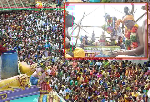 ராமலிங்க சாமுண்டீஸ்வரி அம்மன் கோவில் கும்பாபிஷேகம்