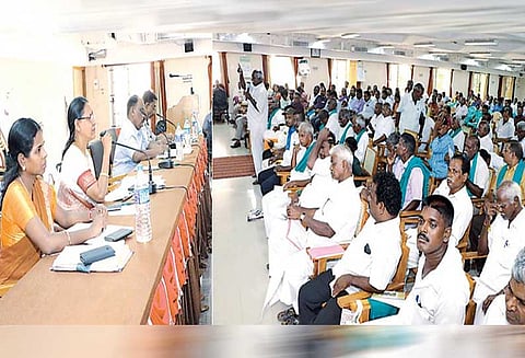 விவசாயத்தை பாதுகாக்க தென்பெண்ணையாற்றில் தடுப்பணை கட்ட வேண்டும், விவசாயிகள் வலியுறுத்தல்