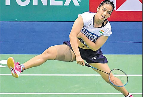 ஆசிய பேட்மிண்டன் போட்டி சாய்னா, பிரனாய் அரைஇறுதிக்கு முன்னேற்றம் சிந்து, ஸ்ரீகாந்த் தோல்வி