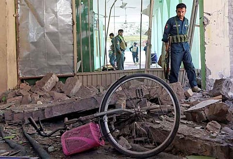 ஆப்கான் தலைநகர் காபூலில் நடந்த தற்கொலைப்படை தாக்குதலில் 5 பேர் பலி