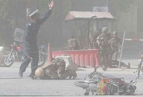 காபூலில் இரட்டை வெடிகுண்டு தாக்குதல்; பலி எண்ணிக்கை 21 ஆக உயர்வு