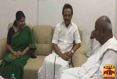 திமுக தலைவர் கருணாநிதி 100 ஆண்டுகளை கடந்து வாழ்வார்: முன்னாள் பிரதமர் தேவகவுடா